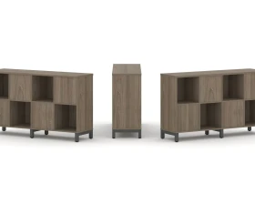 Набор стеллажа 2-х сторон., 2 яр. 1488x400x881 Стайл Проджект / Style Project images