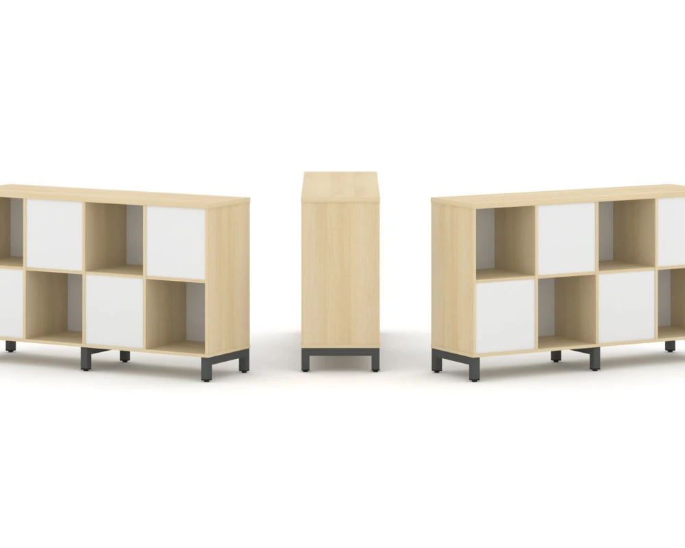 Набор стеллажа 2-х сторон., 2 яр. 1488x400x881 Стайл Проджект / Style Project