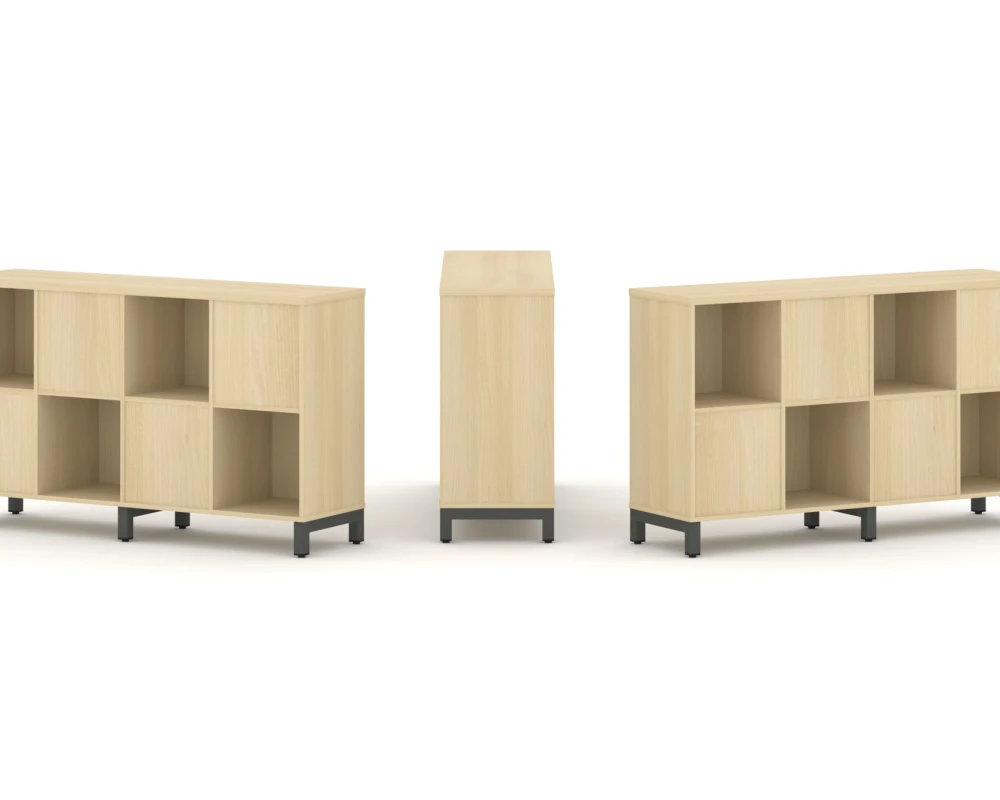 Набор стеллажа 2-х сторон., 2 яр. 1488x400x881 Стайл Проджект / Style Project