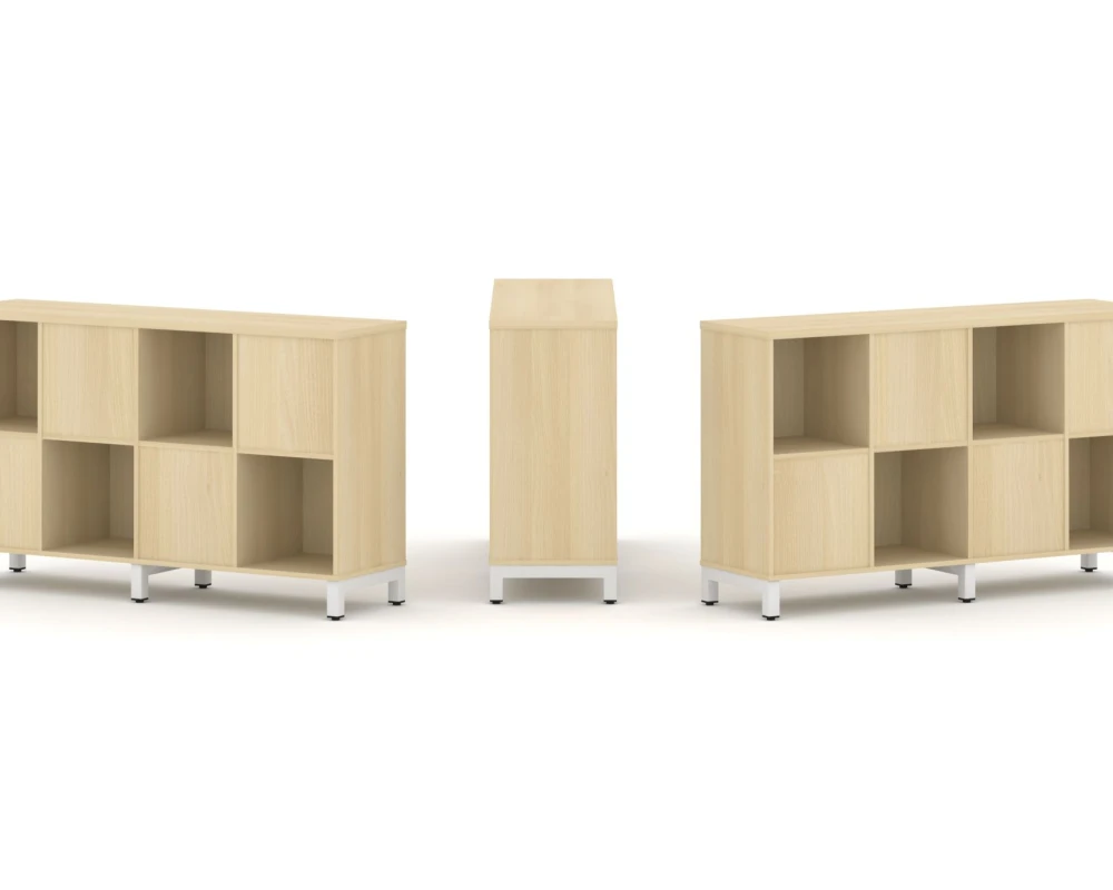 Набор стеллажа 2-х сторон., 2 яр. 1488x400x881 Стайл Проджект / Style Project