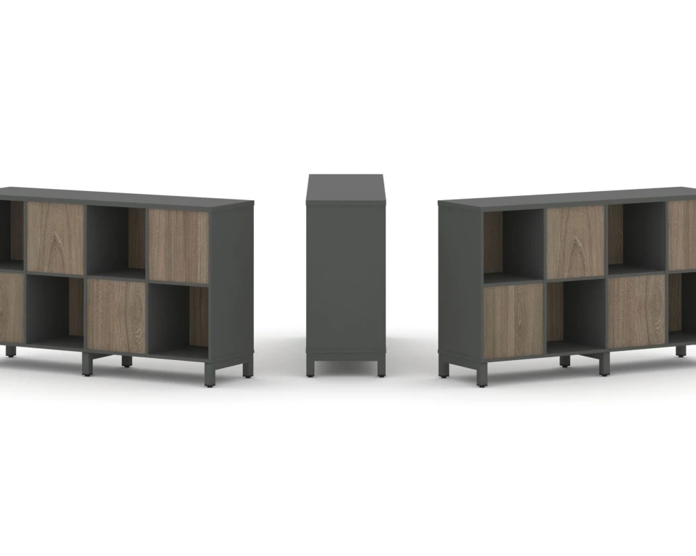 Набор стеллажа 2-х сторон., 2 яр. 1488x400x881 Стайл Проджект / Style Project