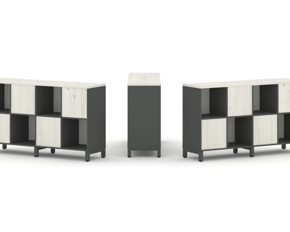 Набор стеллажа 2-х сторон., 2 яр. 1488x400x881 Стайл Проджект / Style Project