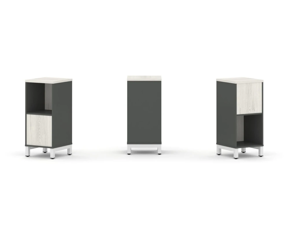 Набор стеллажа 2-х сторон., 2 яр. 387x400x881 Стайл Проджект / Style Project