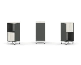 Набор стеллажа 2-х сторон., 2 яр. 387x400x881 Стайл Проджект / Style Project images