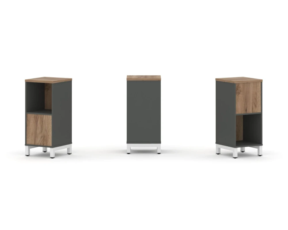 Набор стеллажа 2-х сторон., 2 яр. 387x400x881 Стайл Проджект / Style Project