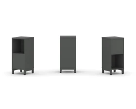 Набор стеллажа 2-х сторон., 2 яр. 387x400x881 Стайл Проджект / Style Project images