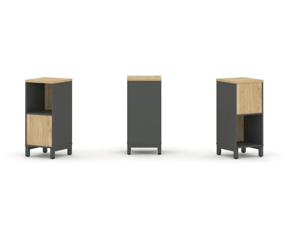 Набор стеллажа 2-х сторон., 2 яр. 387x400x881 Стайл Проджект / Style Project