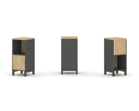 Набор стеллажа 2-х сторон., 2 яр. 387x400x881 Стайл Проджект / Style Project images