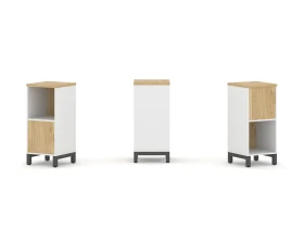 Набор стеллажа 2-х сторон., 2 яр. 387x400x881 Стайл Проджект / Style Project images