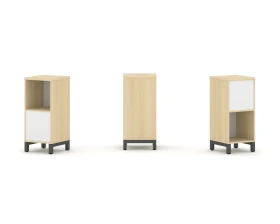 Набор стеллажа 2-х сторон., 2 яр. 387x400x881 Стайл Проджект / Style Project images