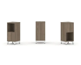 Набор стеллажа 2-х сторон., 2 яр. 387x400x881 Стайл Проджект / Style Project images