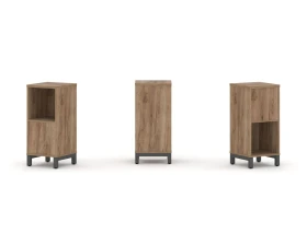 Набор стеллажа 2-х сторон., 2 яр. 387x400x881 Стайл Проджект / Style Project images