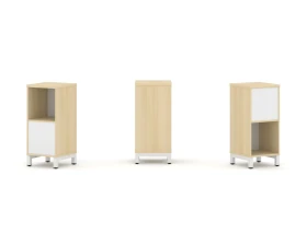 Набор стеллажа 2-х сторон., 2 яр. 387x400x881 Стайл Проджект / Style Project images