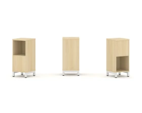 Набор стеллажа 2-х сторон., 2 яр. 387x400x881 Стайл Проджект / Style Project images