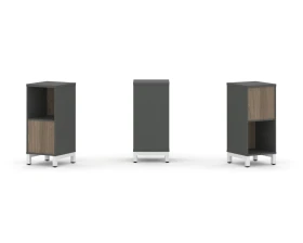 Набор стеллажа 2-х сторон., 2 яр. 387x400x881 Стайл Проджект / Style Project images