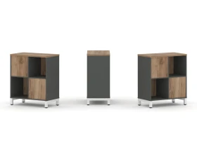 Набор стеллажа 2-х сторон., 2 яр. 754x400x881 Стайл Проджект / Style Project images