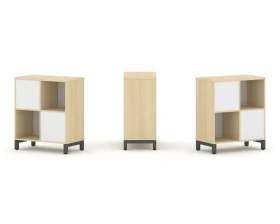 Набор стеллажа 2-х сторон., 2 яр. 754x400x881 Стайл Проджект / Style Project images