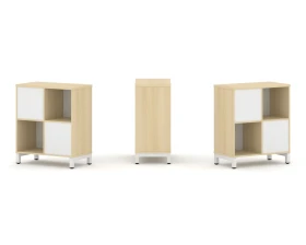 Набор стеллажа 2-х сторон., 2 яр. 754x400x881 Стайл Проджект / Style Project images