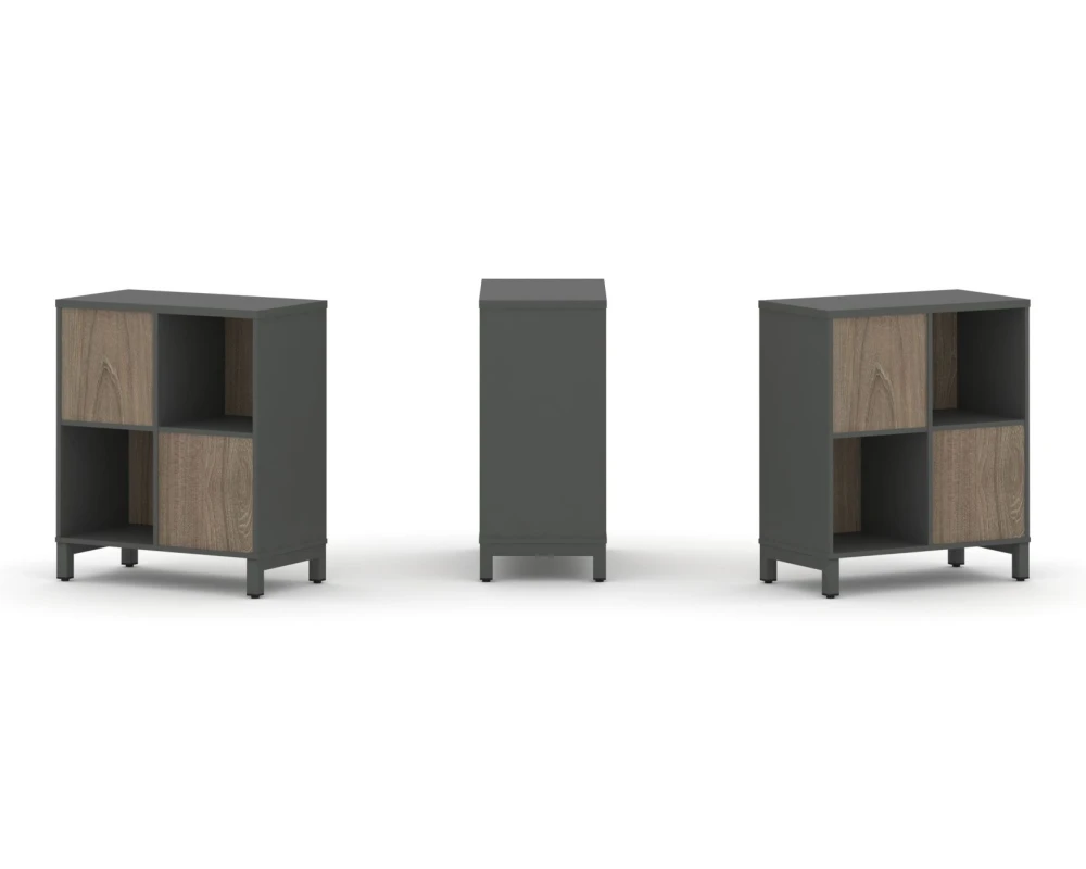 Набор стеллажа 2-х сторон., 2 яр. 754x400x881 Стайл Проджект / Style Project