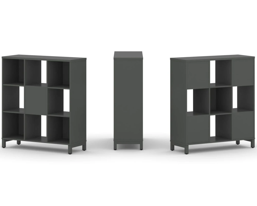 Набор стеллажа 2-х сторон., 3 яр. 1121x400x1248 Стайл Проджект / Style Project