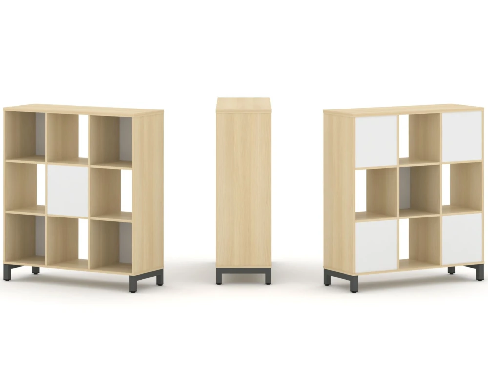 Набор стеллажа 2-х сторон., 3 яр. 1121x400x1248 Стайл Проджект / Style Project