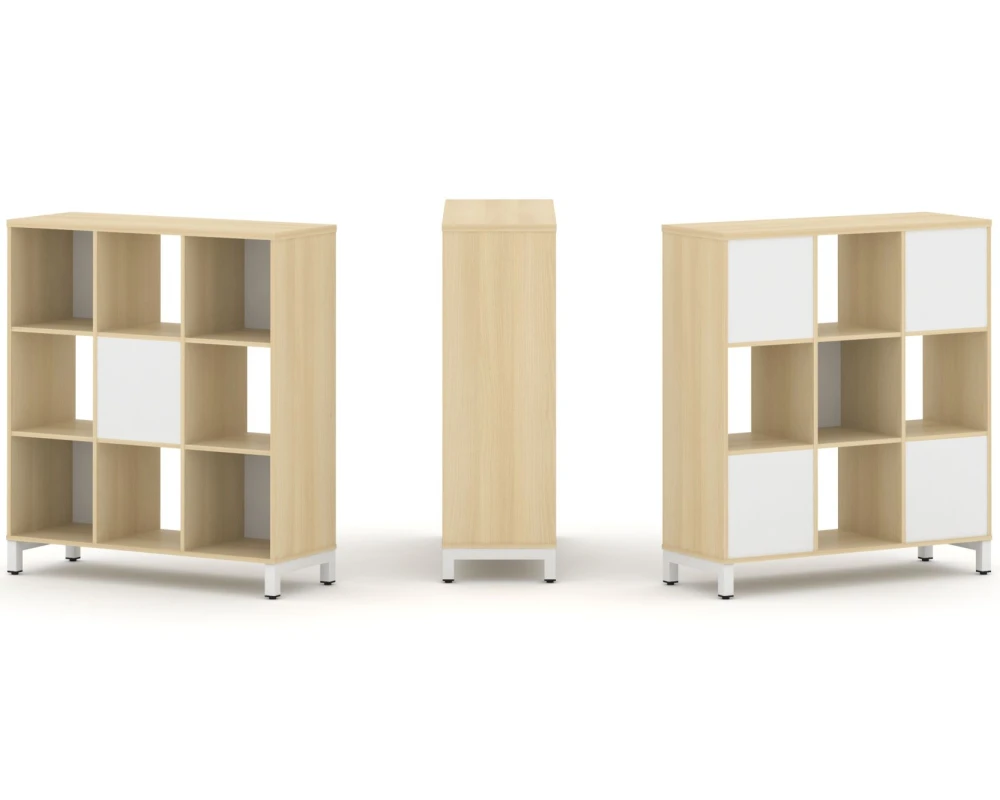 Набор стеллажа 2-х сторон., 3 яр. 1121x400x1248 Стайл Проджект / Style Project