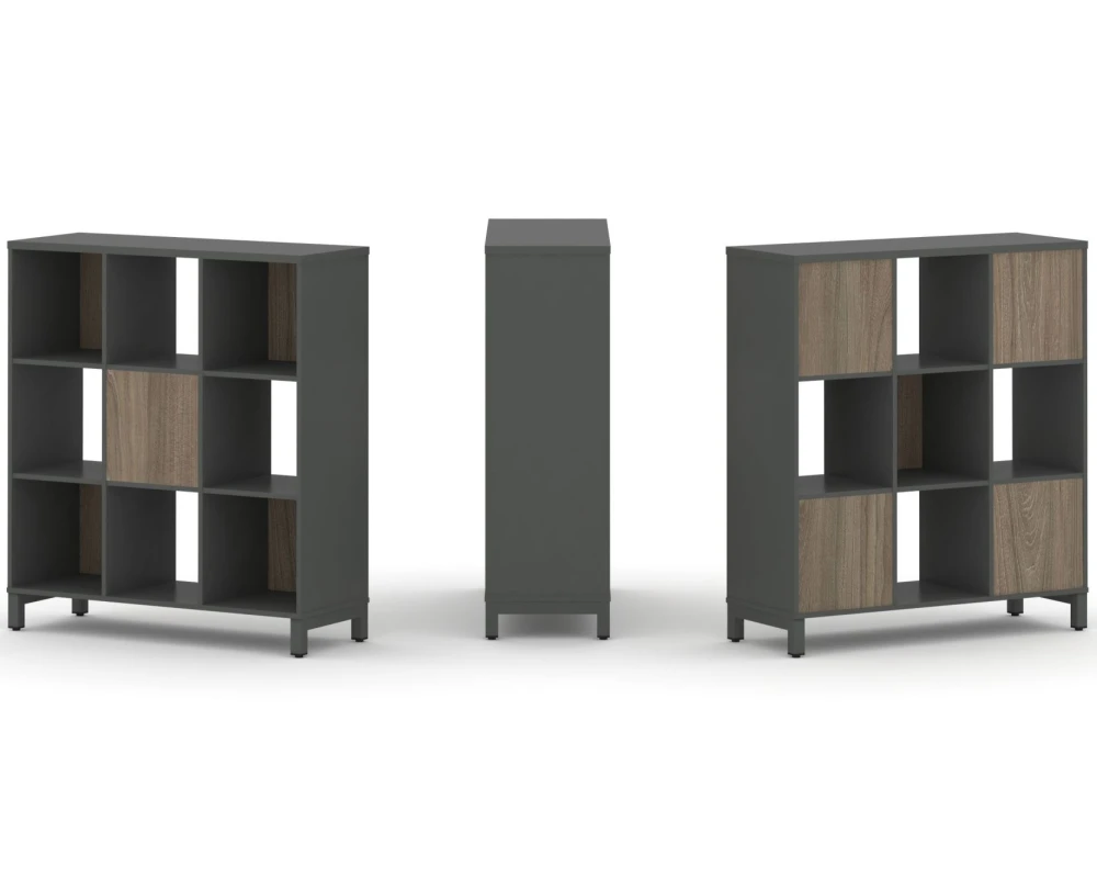 Набор стеллажа 2-х сторон., 3 яр. 1121x400x1248 Стайл Проджект / Style Project