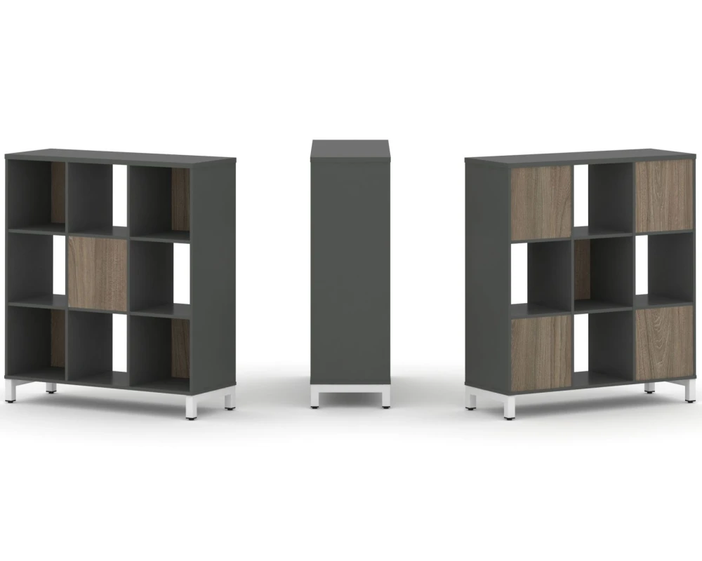 Набор стеллажа 2-х сторон., 3 яр. 1121x400x1248 Стайл Проджект / Style Project