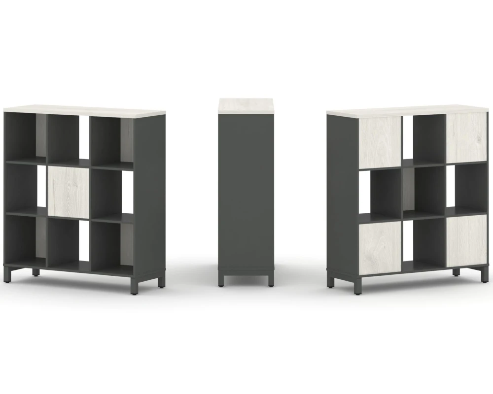 Набор стеллажа 2-х сторон., 3 яр. 1121x400x1248 Стайл Проджект / Style Project