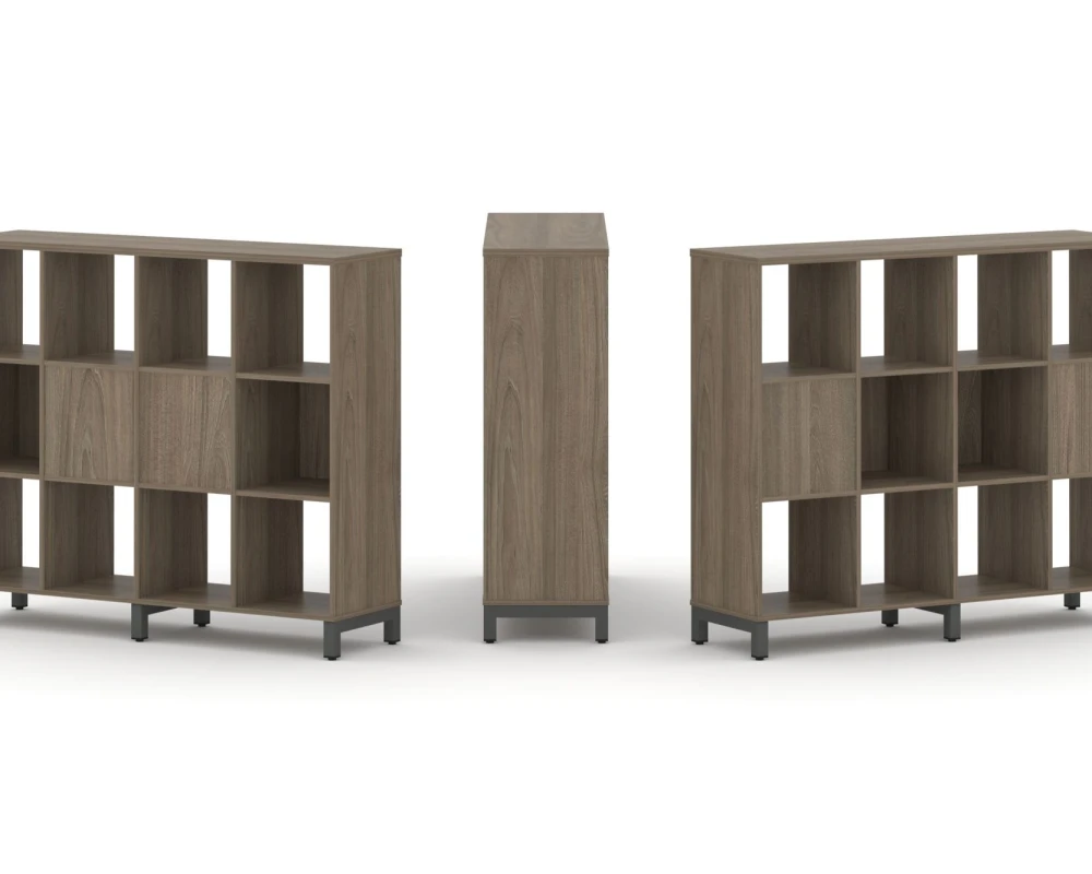 Набор стеллажа 2-х сторон., 3 яр. 1488x400x1248 Стайл Проджект / Style Project