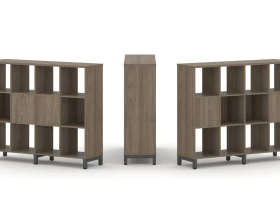 Набор стеллажа 2-х сторон., 3 яр. 1488x400x1248 Стайл Проджект / Style Project images