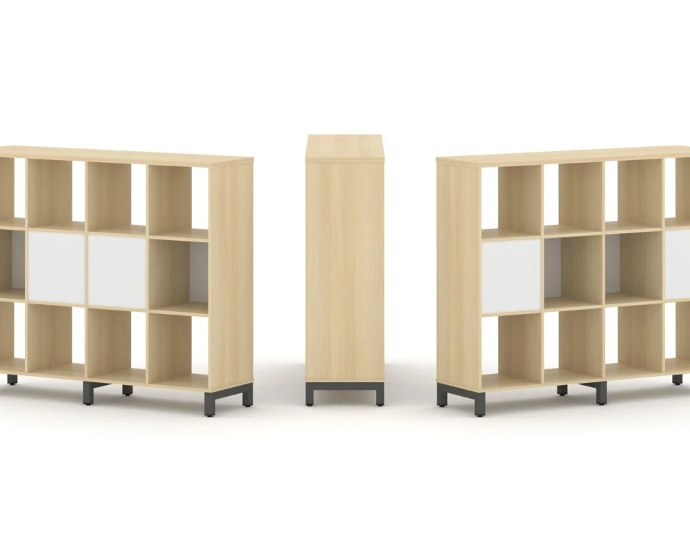 Набор стеллажа 2-х сторон., 3 яр. 1488x400x1248 Стайл Проджект / Style Project