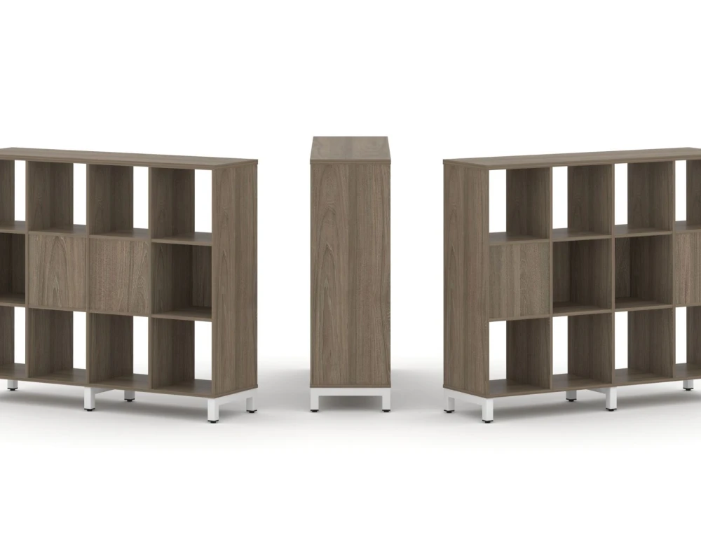 Набор стеллажа 2-х сторон., 3 яр. 1488x400x1248 Стайл Проджект / Style Project