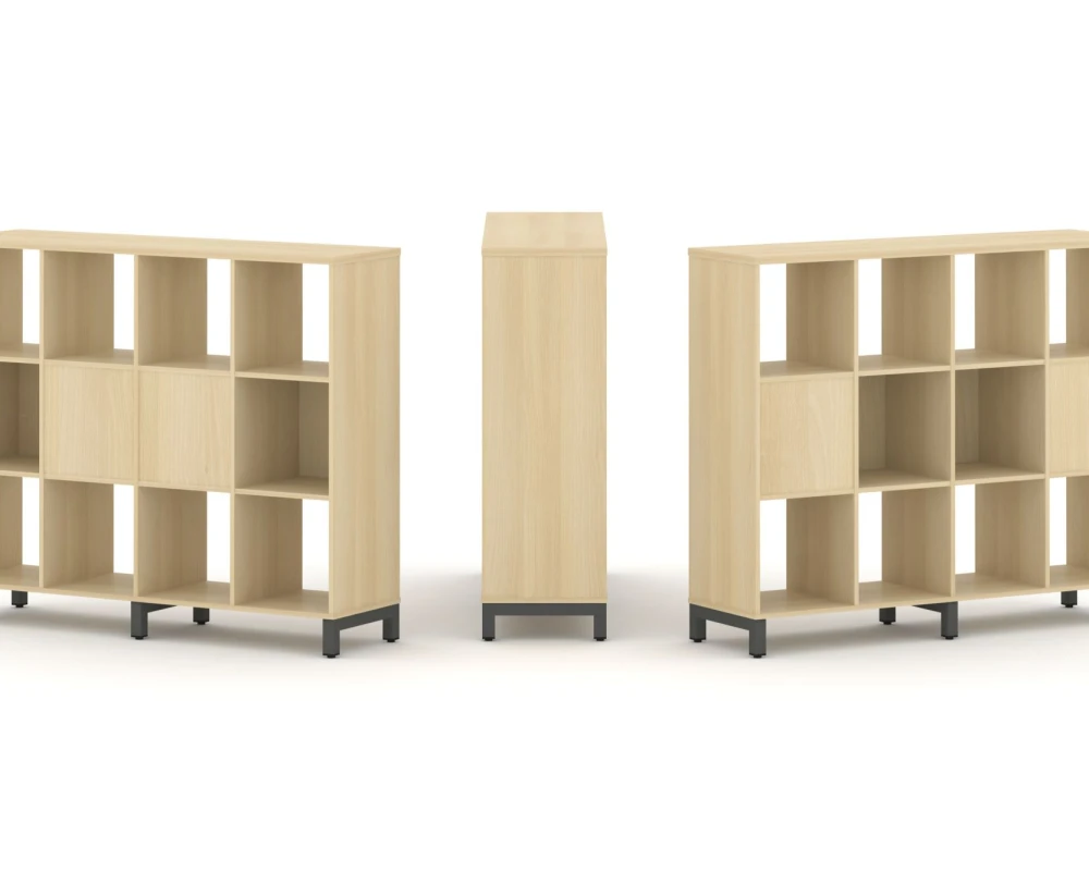 Набор стеллажа 2-х сторон., 3 яр. 1488x400x1248 Стайл Проджект / Style Project