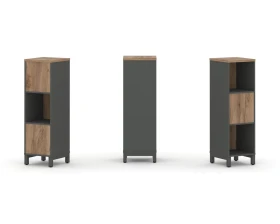 Набор стеллажа 2-х сторон., 3 яр. 387x400x1248 Стайл Проджект / Style Project images