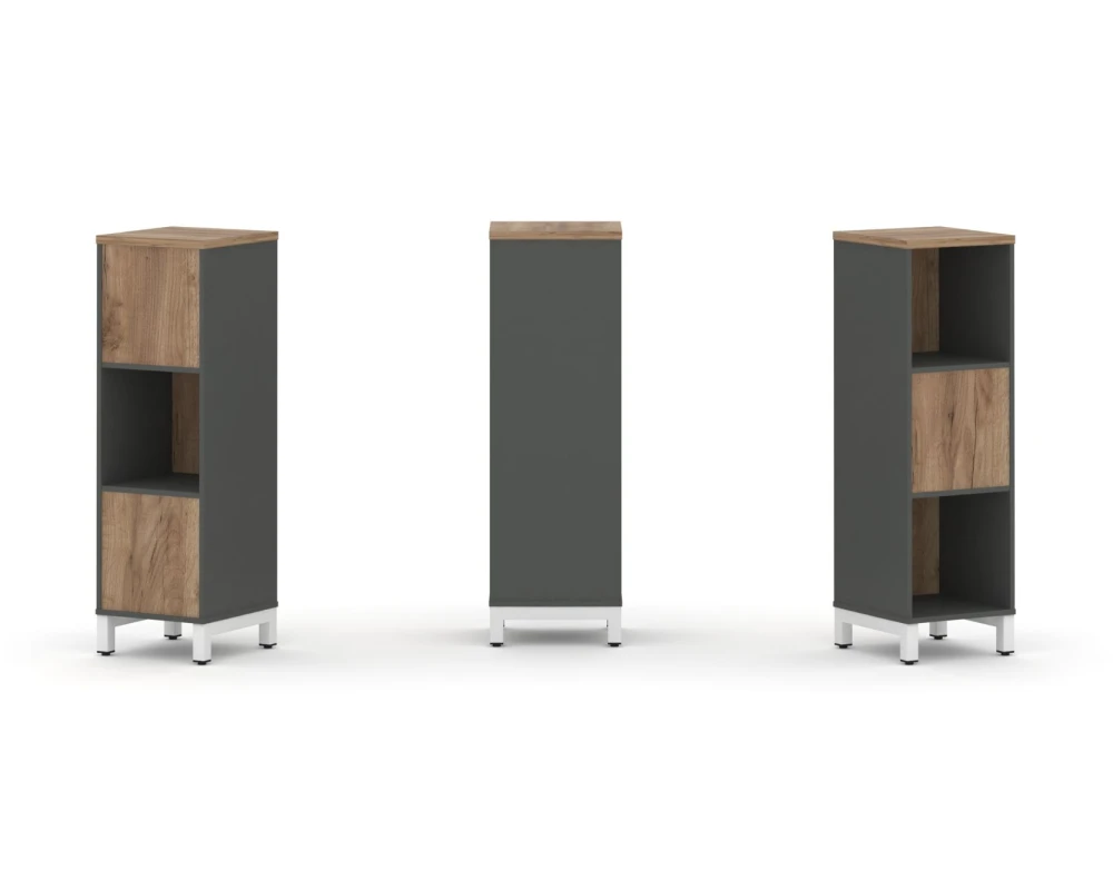 Набор стеллажа 2-х сторон., 3 яр. 387x400x1248 Стайл Проджект / Style Project