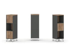 Набор стеллажа 2-х сторон., 3 яр. 387x400x1248 Стайл Проджект / Style Project images