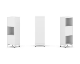 Набор стеллажа 2-х сторон., 3 яр. 387x400x1248 Стайл Проджект / Style Project images