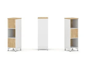 Набор стеллажа 2-х сторон., 3 яр. 387x400x1248 Стайл Проджект / Style Project images