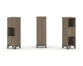 Набор стеллажа 2-х сторон., 3 яр. 387x400x1248 Стайл Проджект / Style Project images