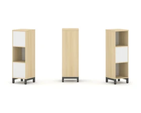 Набор стеллажа 2-х сторон., 3 яр. 387x400x1248 Стайл Проджект / Style Project images