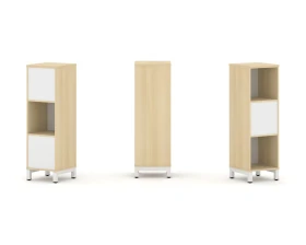 Набор стеллажа 2-х сторон., 3 яр. 387x400x1248 Стайл Проджект / Style Project images