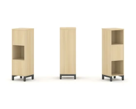 Набор стеллажа 2-х сторон., 3 яр. 387x400x1248 Стайл Проджект / Style Project images