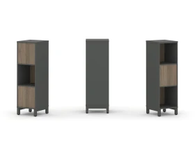 Набор стеллажа 2-х сторон., 3 яр. 387x400x1248 Стайл Проджект / Style Project images