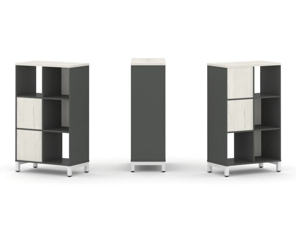 Набор стеллажа 2-х сторон., 3 яр. 754x400x1248 Стайл Проджект / Style Project