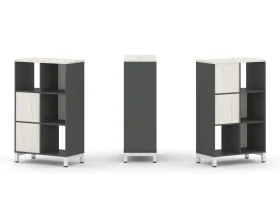 Набор стеллажа 2-х сторон., 3 яр. 754x400x1248 Стайл Проджект / Style Project images