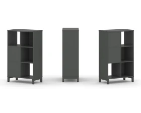 Набор стеллажа 2-х сторон., 3 яр. 754x400x1248 Стайл Проджект / Style Project images