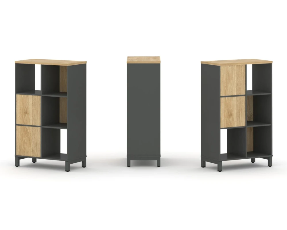 Набор стеллажа 2-х сторон., 3 яр. 754x400x1248 Стайл Проджект / Style Project