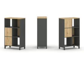 Набор стеллажа 2-х сторон., 3 яр. 754x400x1248 Стайл Проджект / Style Project images