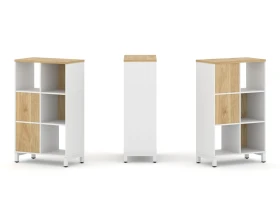 Набор стеллажа 2-х сторон., 3 яр. 754x400x1248 Стайл Проджект / Style Project images